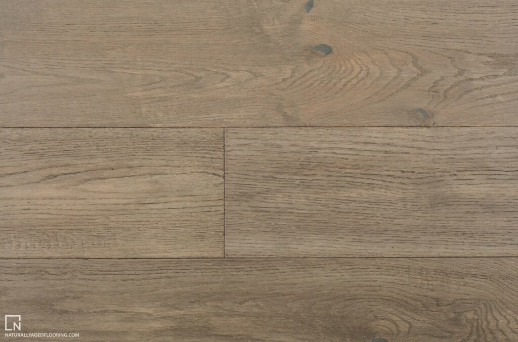 Naturally Aged Engineered Hardwood Medallion Collection - Graphite Grey