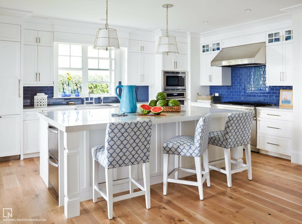 Naturally Aged Engineered Hardwood Medallion Collection - Sunset Hills Kitchen